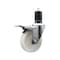 Service Caster 4'' Nylon Swivel 1-5/8'' Expanding Stem Caster Total Lock Brake SCC-EXTTL20S414-NYS-158 - alternate 1